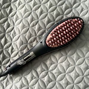 Simply straight hair straightening brush
